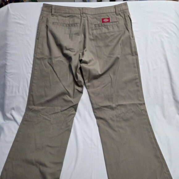 Mid-Rise Bootcut Khaki Pants | Y2K Business Casual Trousers - Picture 2 of 8